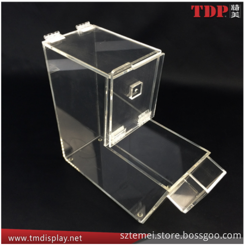 large size magnetic lid clear plastic candy dispenser acrylic supermarket candy dispenser acrylic candy dispenser with scoop